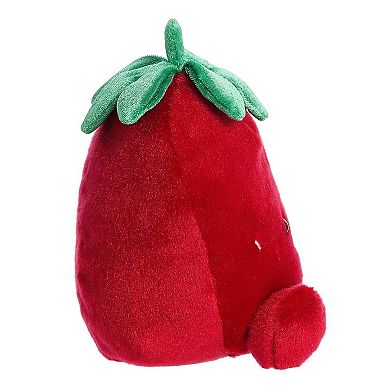 Aurora Small Red Palm Pals Party Sized 8" Juicy Strawberry Adorable Stuffed Animal