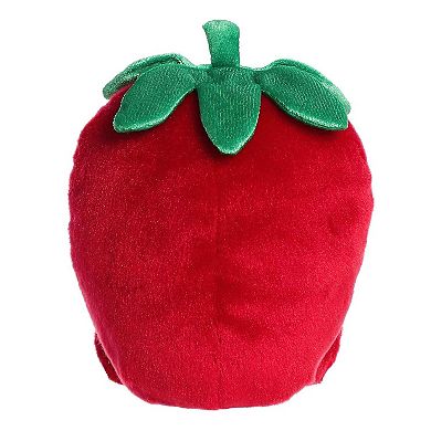 Aurora Small Red Palm Pals Party Sized 8" Juicy Strawberry Adorable Stuffed Animal