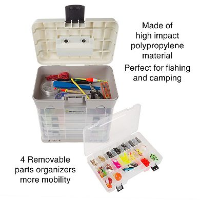 Wakeman 4-Drawer Fishing Tackle Box