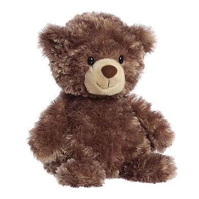 Aurora Medium Taupe Bear 12" Tummy Bear Snuggly Stuffed Animal