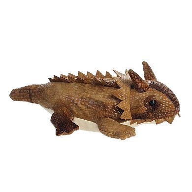 Aurora Small Brown Mini Flopsie 8" Patty Horned Lizard Adorable Stuffed Animal