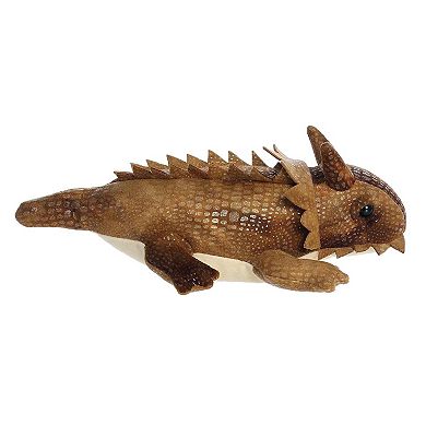 Aurora Small Brown Mini Flopsie 8" Patty Horned Lizard Adorable Stuffed Animal