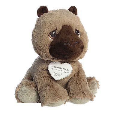 Aurora Small Brown Precious Moments 8.5" Caleb Capybara Adorable Stuffed Animal