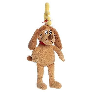 Aurora Medium Brown Dr. Seuss 12" Vintage Max Whimsical Stuffed Animal