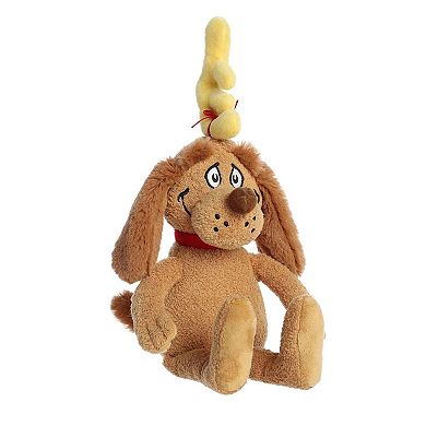 Aurora Medium Brown Dr. Seuss 12" Vintage Max Whimsical Stuffed Animal