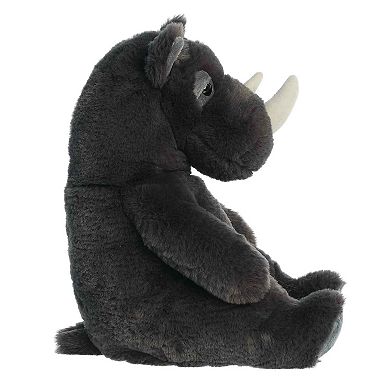 Aurora Large Black Sluuumpy 15" Da Rhino Cozy Stuffed Animal