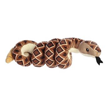 Aurora Small Brown Snake Wrist Wranglers Diamondback Rattlesnake Playful Stuffed Animal