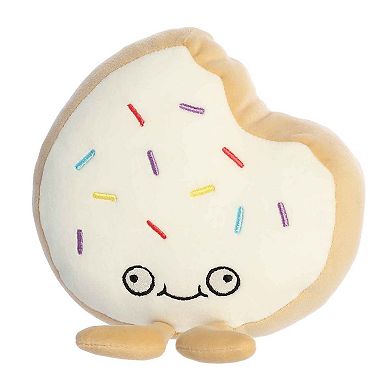 Aurora Small White Wackadoodles 7" Shura Sugar Cookie Crazy Stuffed Animal