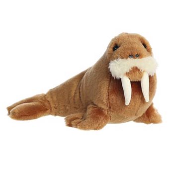 Aurora Small Brown Mini Flopsie 8" Wallace Walrus Adorable Stuffed Animal
