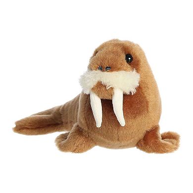 Aurora Small Brown Mini Flopsie 8" Wallace Walrus Adorable Stuffed Animal
