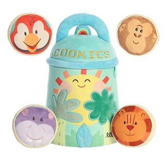 ebba Small Multicolor Baby Talk 8" My Safari Cookie Jar Engaging Baby Playset