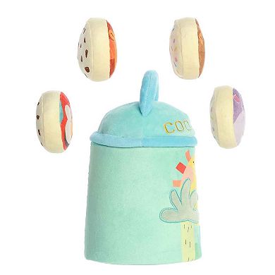 ebba Small Multicolor Baby Talk 8" My Safari Cookie Jar Engaging Baby Playset