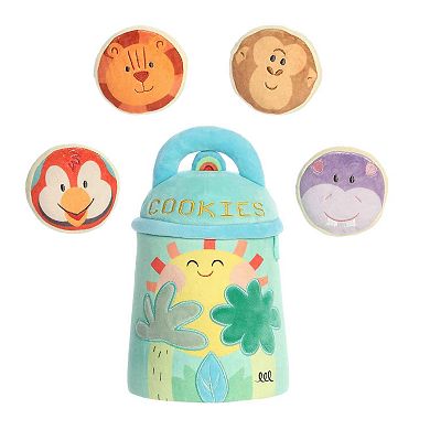 ebba Small Multicolor Baby Talk 8" My Safari Cookie Jar Engaging Baby Playset