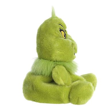 Aurora Mini Green Dr. Seuss Palm Pals 5" Grinch Smirk Whimsical Stuffed Animal