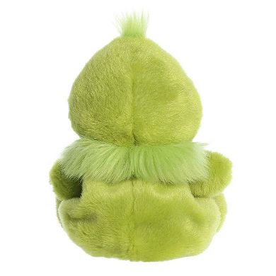 Aurora Mini Green Dr. Seuss Palm Pals 5" Grinch Smirk Whimsical Stuffed Animal