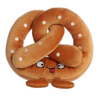 Aurora Small Brown Wackadoodles 7" Prima Pretzel Crazy Stuffed Animal