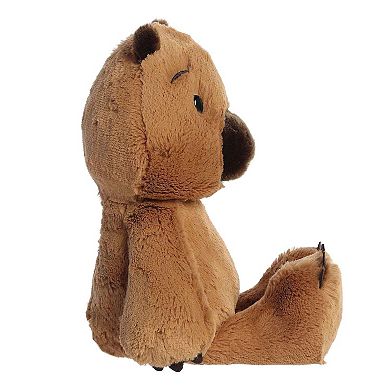Aurora Medium Brown Menagerie 12" Carsie Capybara Super Huggable Stuffed Animal