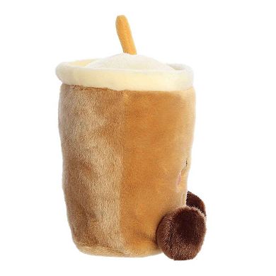 Aurora Small Brown Palm Pals Party Sized 8" Milky Tea Boba Adorable Stuffed Animal
