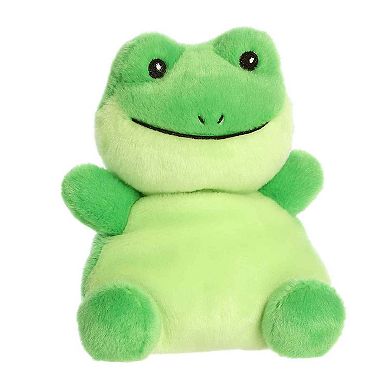 Aurora Small Green Palm Pals Party Sized 8" Ribbits Frog Adorable Stuffed Animal