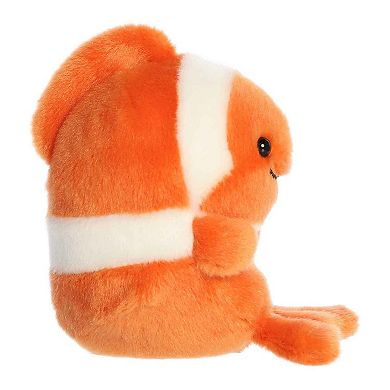 Aurora Mini Orange Rolly Pet 5" Comic Clown Fish Playful Stuffed Animal