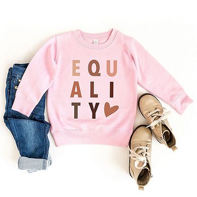 Equality Heart Toddler Graphic Sweatshirt