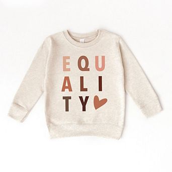 Equality Heart Toddler Graphic Sweatshirt