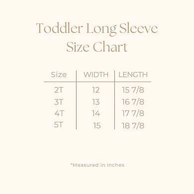 All You Need Is Love Coquette Toddler Long Sleeve Graphic Tee