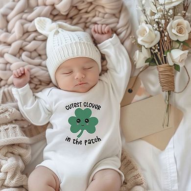 Cutest Clover Baby Long Sleeve Bodysuit