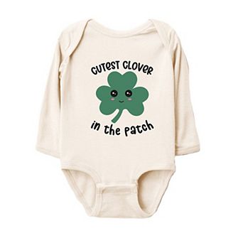 Cutest Clover Baby Long Sleeve Bodysuit