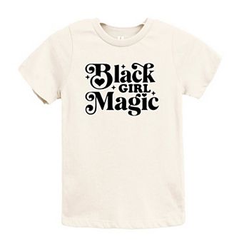 Black Girl Magic Toddler Short Sleeve Graphic Tee