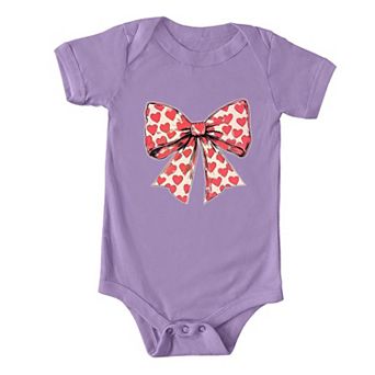 Coquette Hearts Baby Bodysuit