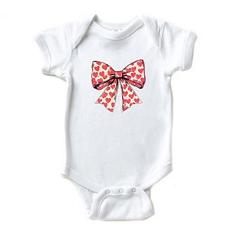 Coquette Hearts Baby Bodysuit