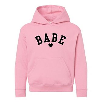 Babe Heart Youth Graphic Hoodie