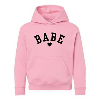 Babe Heart Youth Graphic Hoodie