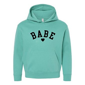 Babe Heart Youth Graphic Hoodie