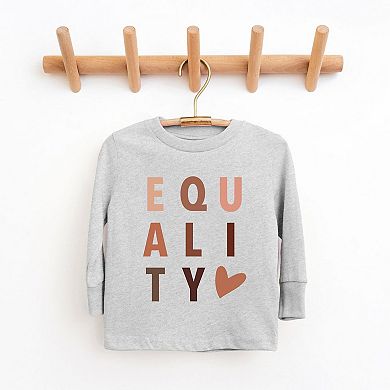 Equality Heart Youth Long Sleeve Graphic Tee