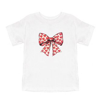 Coquette Hearts Toddler Short Sleeve Graphic Tee