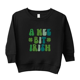 A Wee Bit Irish Youth Ultra-Soft Graphic Sweatshirt