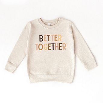 Better Together Equality Toddler Graphic Sweatshirt