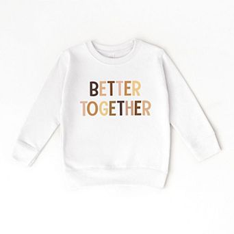 Better Together Equality Toddler Graphic Sweatshirt