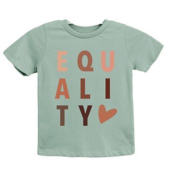 Equlity Heart Youth Short Sleeve Graphic Tee