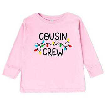 Cousin Crew Lights Toddler Long Sleeve Graphic Tee