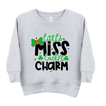 Little Miss Lucky Charm Toddler Graphic Sweatshirt