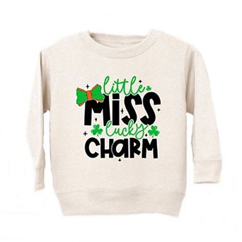 Little Miss Lucky Charm Toddler Graphic Sweatshirt