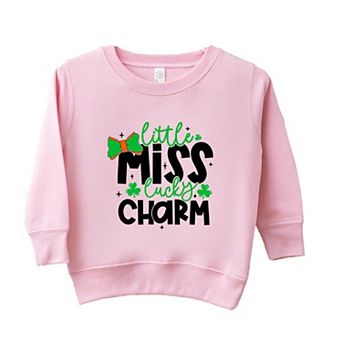 Little Miss Lucky Charm Toddler Graphic Sweatshirt