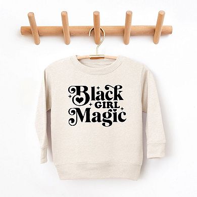 Black Girl Magic Toddler Graphic Sweatshirt