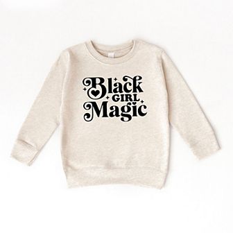 Black Girl Magic Toddler Graphic Sweatshirt