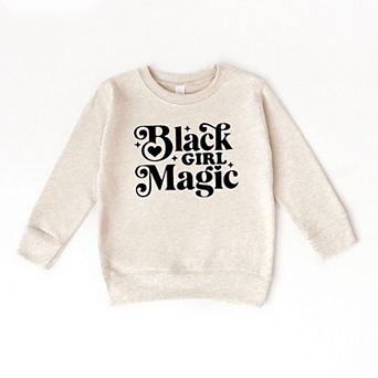 Black Girl Magic Toddler Graphic Sweatshirt