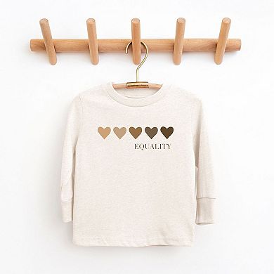 Equality Toddler Long Sleeve Graphic Tee
