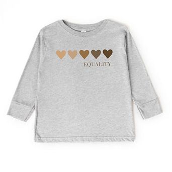 Equality Toddler Long Sleeve Graphic Tee